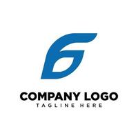 diseño de logotipo letra g adecuado para empresa, comunidad, logotipos personales, logotipos de marca vector