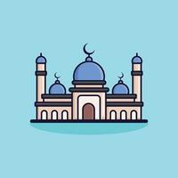 Mosque vector illustration for banner and poster design