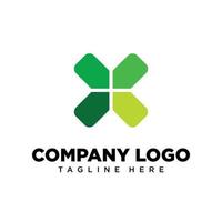 Logo design letter X suitable for company, community, personal logos, brand logos vector