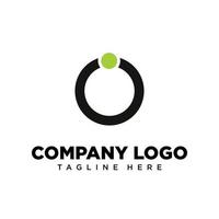 Logo design letter O suitable for company, community, personal logos, brand logos vector