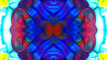 Kaleidoscope Backgrounds Colorful Paint photo