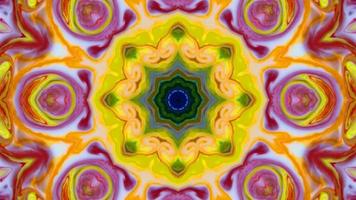 Kaleidoscope Backgrounds Colorful Paint photo