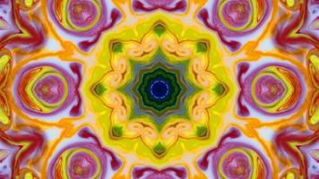 Kaleidoscope Backgrounds Colorful Paint photo