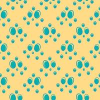 Blue bubbles , seamless pattern on a oker background. vector