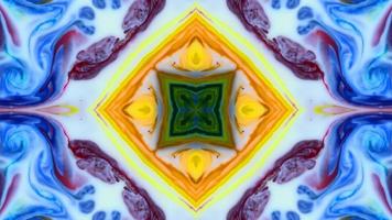 Kaleidoscope Backgrounds Colorful Paint photo