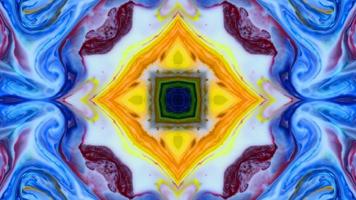 Kaleidoscope Backgrounds Colorful Paint photo