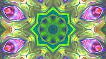 Kaleidoscope Backgrounds Paint photo