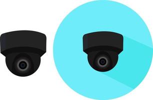 Security cameras,illustration, vector on white background.