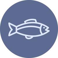 Bluegill fish, illustration, vector on a white background.