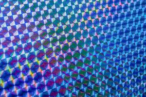 Holographic rainbow foil iridescent texture abstract hologram background photo