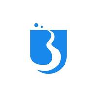 Letter UB  logo design . modern Letter U B logo . vector illustration
