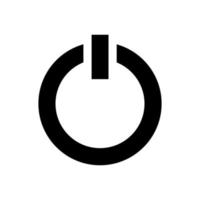 Power button icon vector design templates