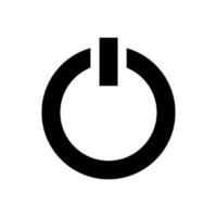 Power button icon vector design templates