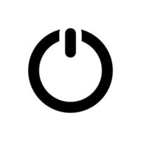 Power button icon vector design templates