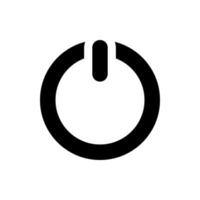 Power button icon vector design templates