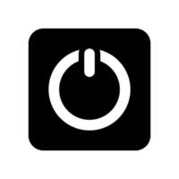 Power button icon vector design templates