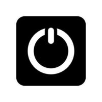 Power button icon vector design templates