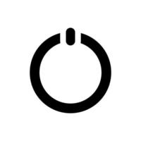 Power button icon vector design templates