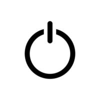 Power button icon vector design templates