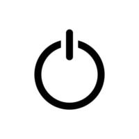 Power button icon vector design templates