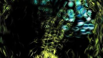 Botanical Abstract Background Digital Rendering photo