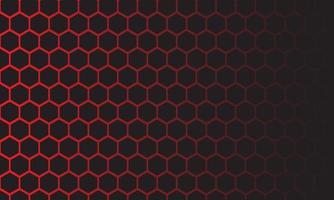 red luxury metal honeycomb, red luxury metal hexagon vector