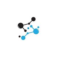 molecule logo vector illustration design