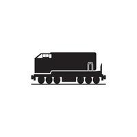 Railway  icon vector illustration logo