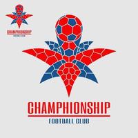 logo of football, soccer element, champion league, simple and modern design.. vector