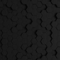 3d renderizado mosaico de panal futurista, fondo abstracto. estructura de celda de malla geométrica realista. fondo de ciencia ficción con rejilla hexagonal. foto