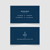 Creative Professional Corporate Business Card Template vector