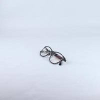 eye glasses isolated on a white background photo