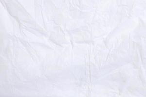 White paper crumpled background photo