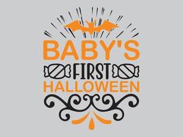 Halloween T Shirt Design File vector