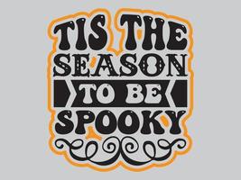 Halloween T Shirt Design File vector