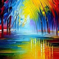 Abstract background with lines, colour and patterns. Concept of cover with dynamic effect. Modern photo