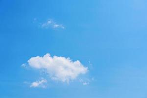 Clear Blue sky and cloud for background and texture photo