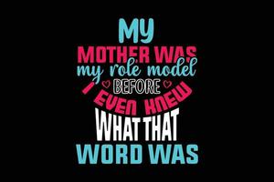 Mom quotes typography black t-shirt, mother's t shirt,free t shirt, free vector. vector