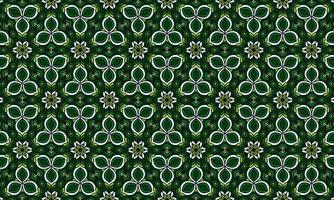 elegant modern batik ethnic pattern background vector
