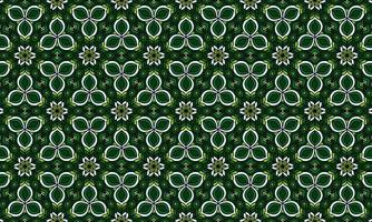 elegant modern batik ethnic pattern background vector