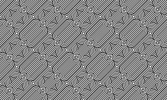 patrón de líneas geométricas modernas vector