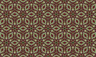 elegant modern batik ethnic pattern background vector