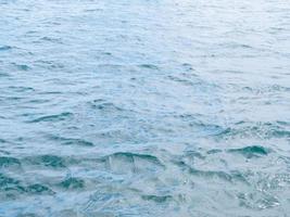 Photo of a rippling sea water surface in a harbour