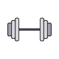 dumbbell vector illustration on a background.Premium quality symbols.vector icons for concept and graphic design.