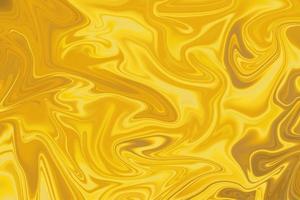 Gold liquid paint marbling and acrylic waves texture background. photo