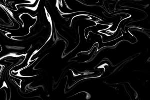 Abstract liquify wave, Marble  Black and White,  Luxury marble pattern texture background. photo