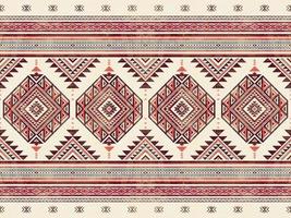 Native american indian ornament pattern geometric ethnic textile texture tribal aztec pattern navajo mexican fabric seamless Vector decoration fashion