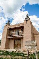 San Jose de Gracia Church in Las Trampas, New Mexico photo