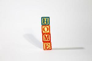 Wooden Alphabet Blocks photo