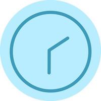 Contacts clock, illustration, vector on a white background.